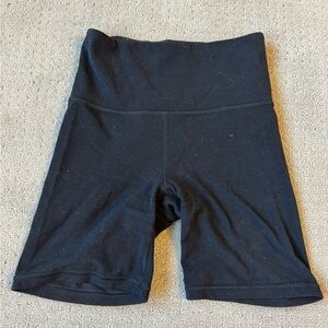 Black size XS black Athleta shorts with 7” inseam.